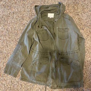 Army Green Anorak Jacket Size L